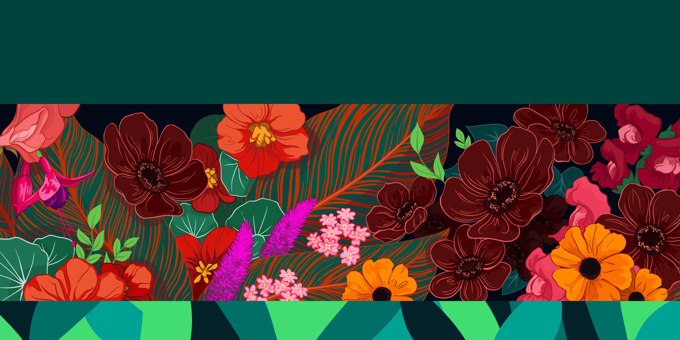 Floral Fantasia Banner